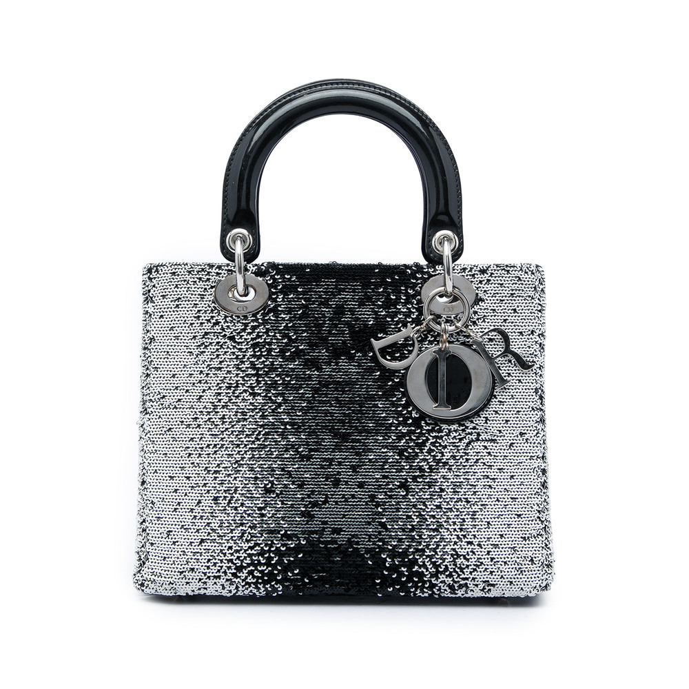 Pre-Loved Dior Medium Sequins Lady Dior